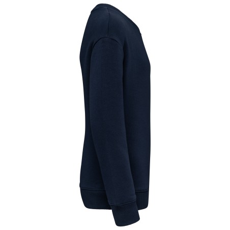 Sudadera ecorresponsable de cuello redondo oversize infantil