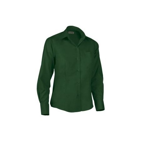 CAMISA DE HOSTELERÍA MANGA LARGA DE MUJER