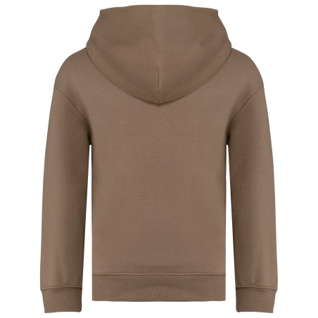 Eco-friendly kids\\\' oversize hooded sweatshirt