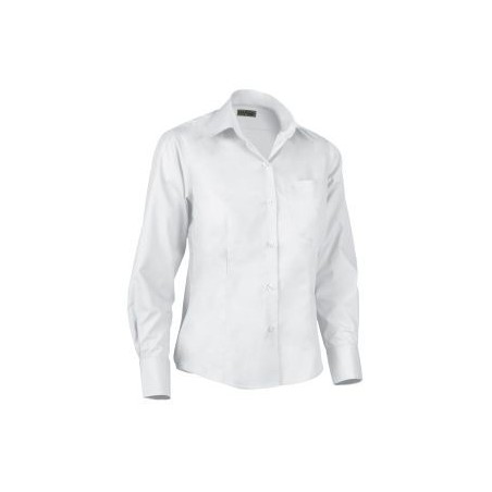 CAMISA DE HOSTELERÍA MANGA LARGA DE MUJER