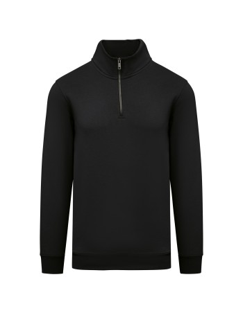 Men’s eco-friendly zip high neck sweatshirt 2