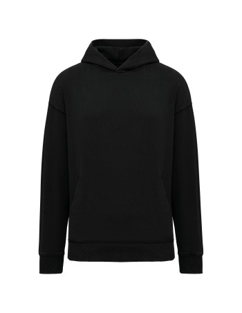 Unisex eco-friendly washed effect oversized hooded... 2