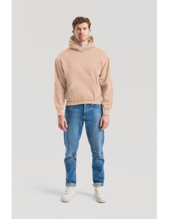 Men\\\'s cotton hooded sweatshirt