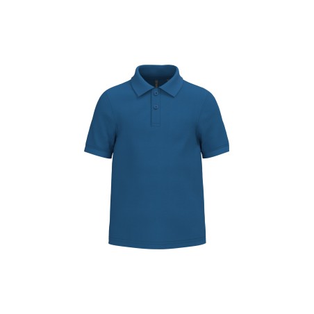 Kids\\\' short-sleeved polo shirt