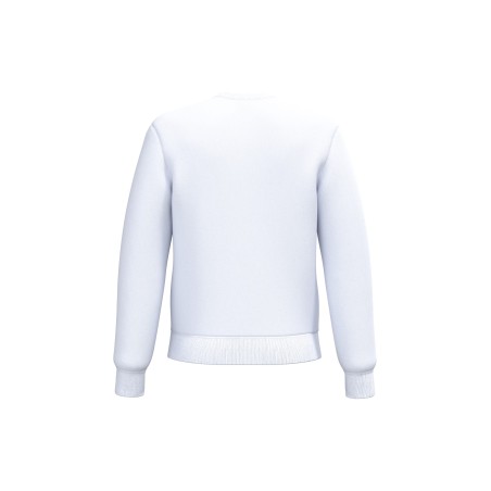Unisex basic round neck tubular sweatshirt