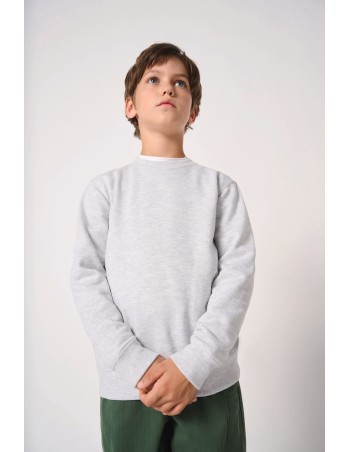 Sudadera cuello redondo infantil