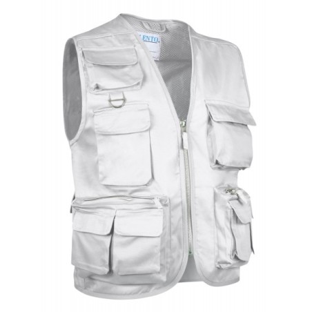 CHALECO DE TRABAJO VERANO MULTIBOLSILLOS
