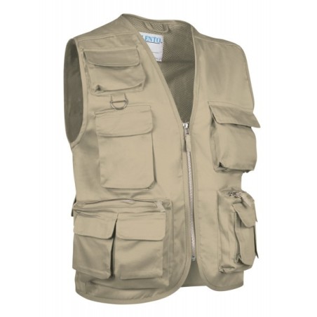 CHALECO DE TRABAJO VERANO MULTIBOLSILLOS