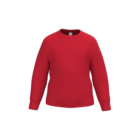 Kids\\\' basic round neck sweatshirt