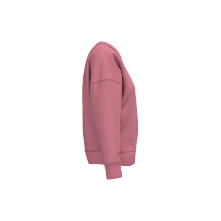 Sudadera ecorresponsable cuello redondo hombros caídos mujer