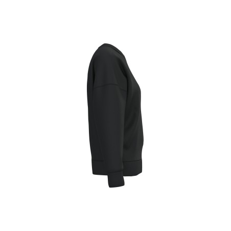 Sudadera ecorresponsable cuello redondo hombros caídos mujer