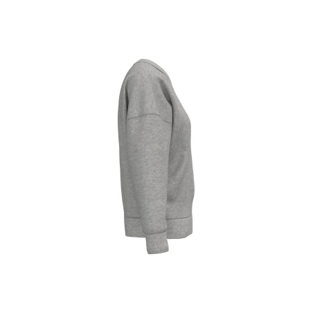 Sudadera ecorresponsable cuello redondo hombros caídos mujer