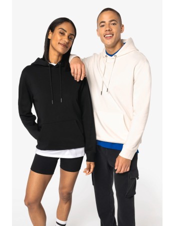 Sudadera ecorresponsable con capucha unisex