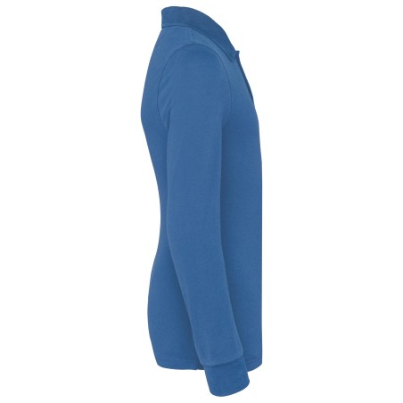 Kids\\\' long-sleeved polo shirt