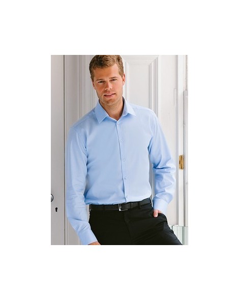 CAMISA DE MANGA LARGA HOMBRE ENTALLADA