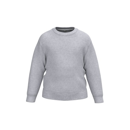Sudadera reciclada cuello redondo infantil
