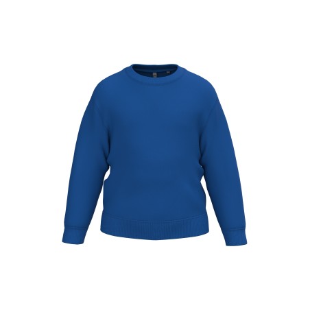 Sudadera reciclada cuello redondo infantil