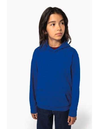 Sudadera reciclada con capucha infantil