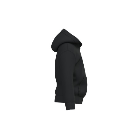 Sudadera reciclada con cremallera y capucha infantil