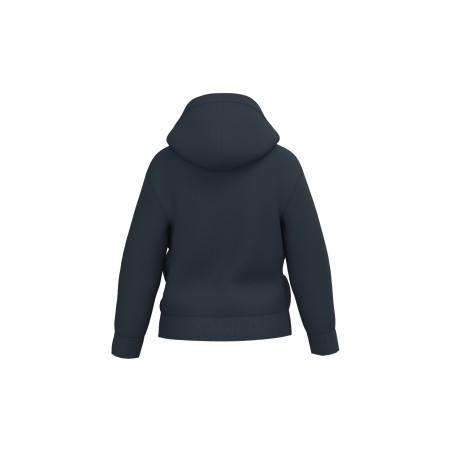 Sudadera reciclada con cremallera y capucha infantil