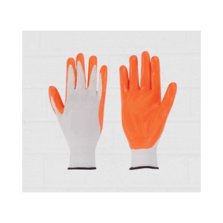 GUANTES DE NAYLON CON RECUBRIMIENTO DE NITRILO