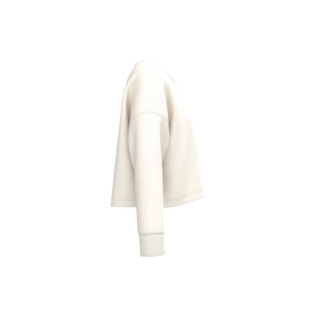 Ladies\\\' crew neck crop sweatshirt