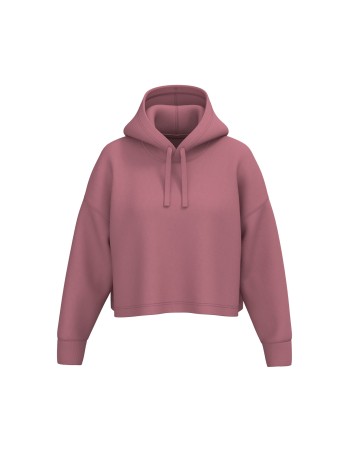 Ladies\\\' crop hooded sweatshirt 2