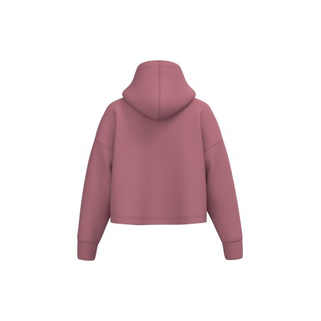 Ladies\\\' crop hooded sweatshirt