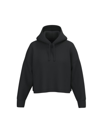 Ladies\\\' crop hooded sweatshirt 2