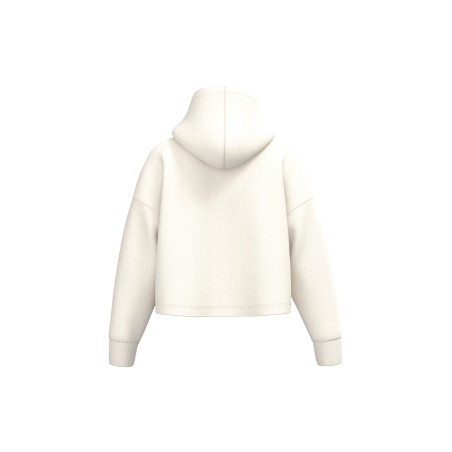Ladies\\\' crop hooded sweatshirt