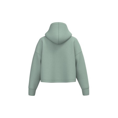 Ladies\\\' crop hooded sweatshirt