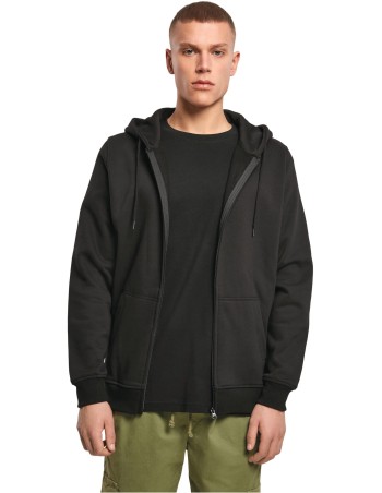 Heavyweight zip-up hoodie