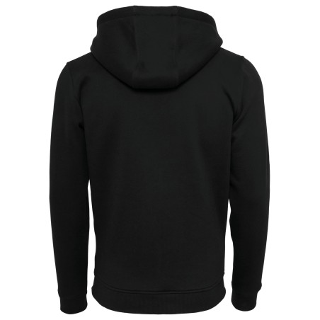 Sudadera con capucha y cremallera de tejido grueso