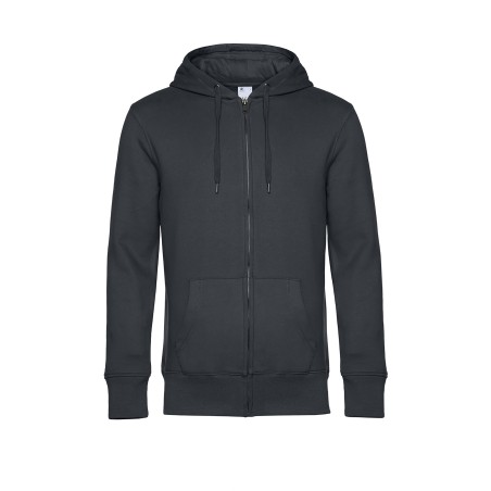 Sudadera con capucha y cremallera KING
