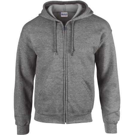 Sudadera Heavy Blend™ capucha y cremallera hombre