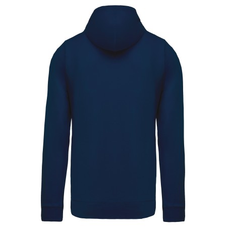 Lightweight cotton hooded sweatshirt