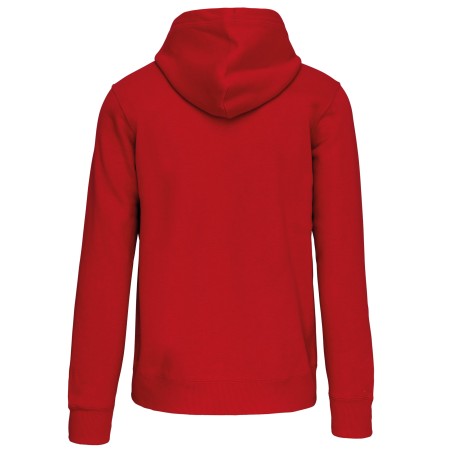 Full zip hooded sweatshirt
