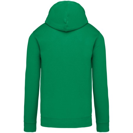 Men\\\'s contrast hooded sweatshirt