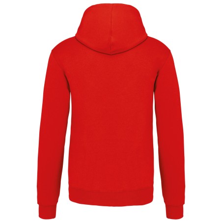 Men\\\'s contrast hooded sweatshirt