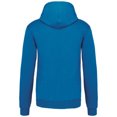 Men\\\'s contrast hooded sweatshirt