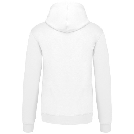 Men\\\'s contrast hooded sweatshirt