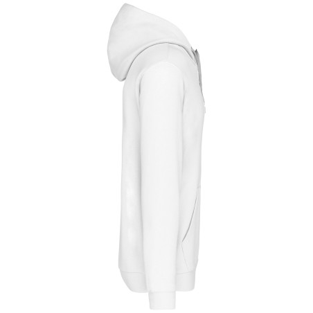 Men\\\'s contrast hooded sweatshirt