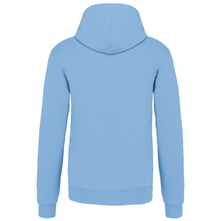 Men\\\'s contrast hooded sweatshirt