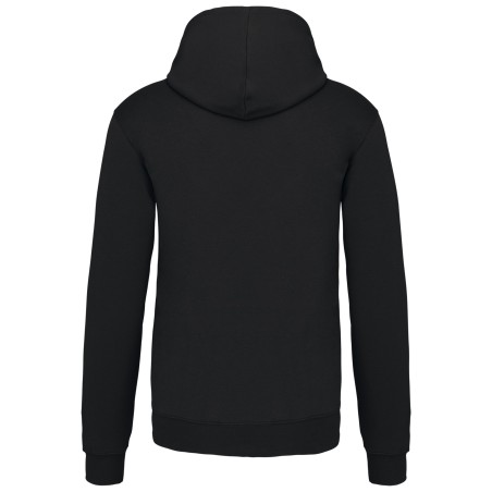 Men\\\'s contrast hooded sweatshirt