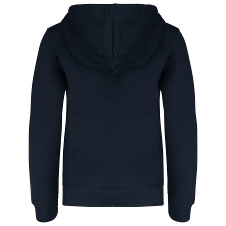 Kids\\\' contrast hooded sweatshirt