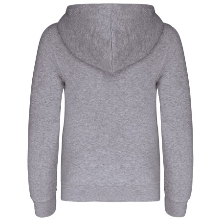 Kids\\\' contrast hooded sweatshirt