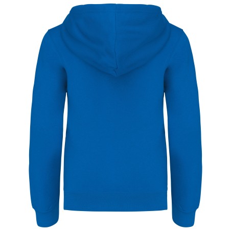 Kids\\\' contrast hooded sweatshirt