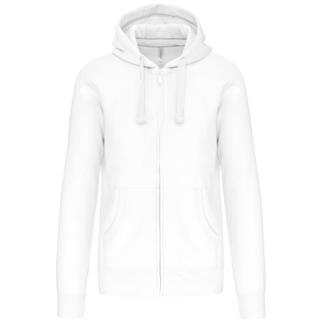 Men\\\'s full zip hooded sweatshirt