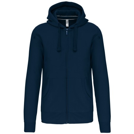 Men\\\'s full zip hooded sweatshirt