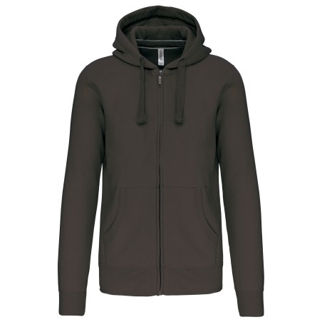 Men\\\'s full zip hooded sweatshirt
